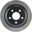 StopTech 98-02 Chevrolet Camaro   Pontiac Firebird Trans Am Slotted & Drilled Rear Left Rotor Online Hot Sale