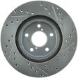 StopTech Select Sport 13-15 Subaru BRZ Slotted   Drilled Right Front Rotor For Discount