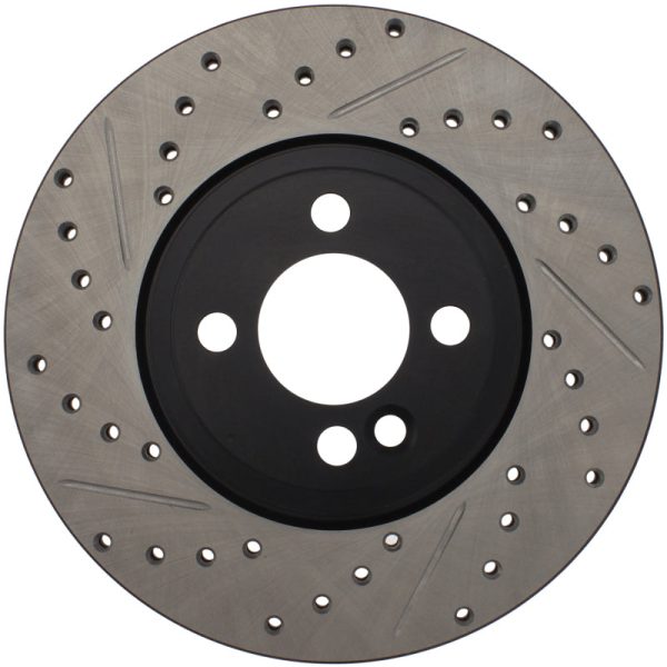 StopTech Slotted & Drilled Sport Brake Rotor 07-13 Mini Cooper Discount