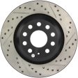 StopTech 09 VW Passat CC   06-09 Passat Slotted & Drilled Left Rear Rotor Cheap