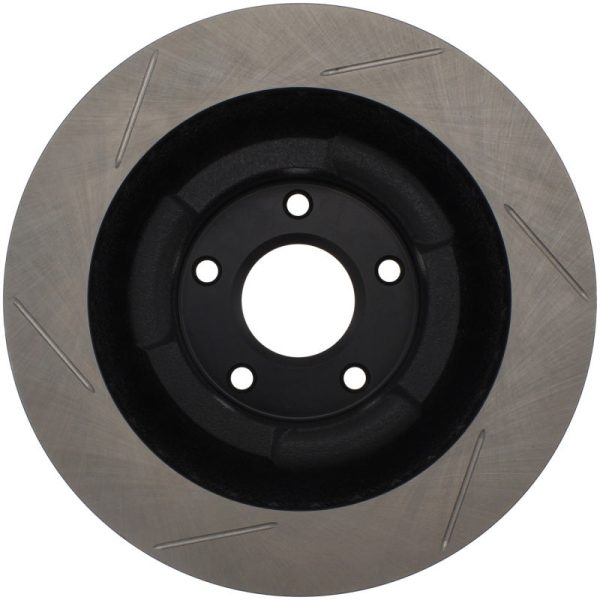 StopTech Power Slot 06-10 Chevrolet Corvette Front Left Slotted Rotor For Sale