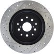 StopTech 5 93-98 Toyota Supra Left Rear Slotted & Drilled Rotor Cheap