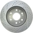 StopTech Select Sport 07-11 GM Silverado 1500 Slotted and Drilled Left Front Rotor Sale