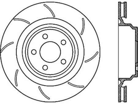 StopTech Power Slot 06-07 Chrysler SRT-8 Rear Right CRYO Slotted Rotor Online now