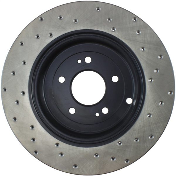 StopTech Power Slot 10-13 Hyundai Genesis Coupe Track & R-Spec Rear Right Drilled Rotor Cheap