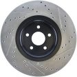 StopTech 14+ Ford Focus ST w  335mm Brakes Front Right Slotted & Drilled Rotor Supply