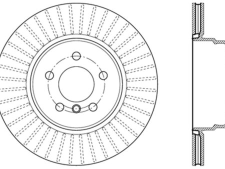 StopTech 07-18 BMW X5   08-19 BMW X6 Sportstop Cryo Drilled & Slotted Rotor - Rear Right Discount