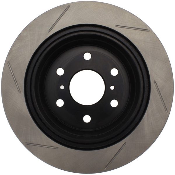 StopTech PowerSlot Chevy Avalanche Silverado Suburban Tahoe   GMC Yukon Right Slotted Rear Rotor Fashion