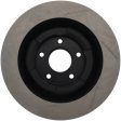 StopTech Power Slot 06-10 Chevrolet Corvette Front Right Slotted Rotor For Discount