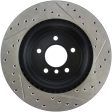 StopTech 06 BMW 330   07-09 BMW 335 Slotted & Drilled Right Rear Rotor For Discount