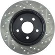 StopTech 12-15 Ford Focus w  Rear Disc Brakes Rear Right Slotted & Drilled Rotor Cheap