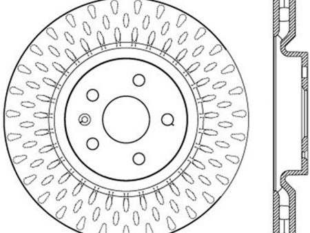 StopTech Power Slot 14-17 Chevrolet SS Front Left Slotted Rotor Hot on Sale