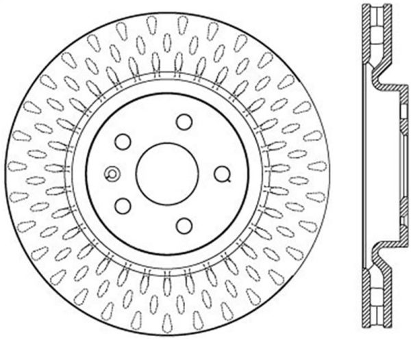 StopTech Power Slot 14-17 Chevrolet SS Front Left Slotted Rotor Hot on Sale