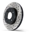 StopTech Select Sport Sport Drilled and Slotted Rear Left Rotor 99-04 Ford F-250 F-350 Online Hot Sale