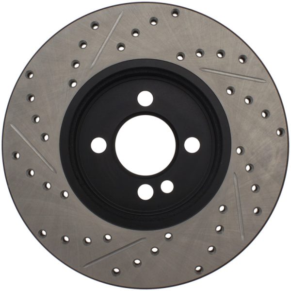 StopTech Slotted & Drilled Sport Brake Rotor 07-13 Mini Cooper on Sale