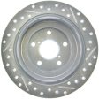 StopTech Select Sport 98-08 Subaru Forester Slotted and Drilled Right Rear Rotor Online Sale