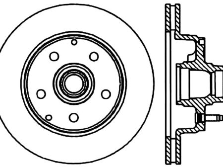 StopTech 98-02 GMC Safari RWD Slotted & Drilled CRYO Left Front Brake Rotor Supply