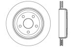 StopTech Slotted & Drilled Sport Brake Rotor 11-17 Jeep Grand Cherokee (Excludes SRT8) For Sale