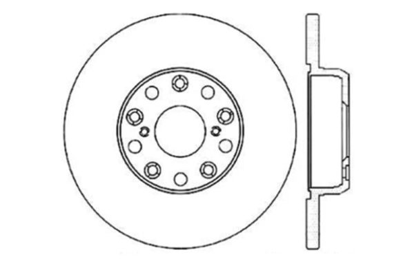 StopTech 00-05 Lexus IS300   02-09 Lexus SC430   98-05 GS300 GS350 GS400 GS430 GS450H SportStop Slo Fashion