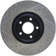 StopTech 07-09 Mazda 3 Left Front Slotted & Drilled Rotors Online Sale