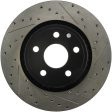 StopTech 11-12 Dodge Durango Sport Drilled & Slotted Front Driver-Side Brake Rotor Online Sale