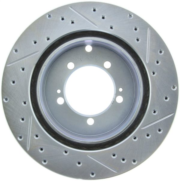 StopTech Select Sport Drilled & Slotted Rotor - Front Left on Sale