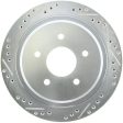 StopTech Select Sport Drilled & Slotted Rotor - Rear Right on Sale