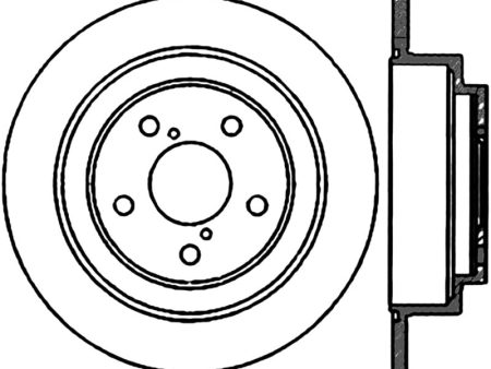 StopTech 90-08 Subaru Legacy Forester Impreza Rear Right Drilled Sportstop Cryo Rotor Online now