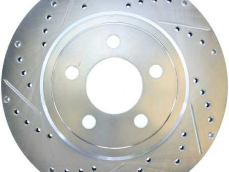 StopTech Select Sport 2011-2012 Dodge Challenger RT Drilled and Slotted Rear Right Brake Rotor Online