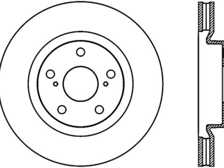 StopTech Power Slot 07-13 Lexus ES250 300 330 350   11-13 Scion tC Slotted Right Fr CRYO-STOP Rotor Online