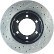 StopTech 95-03 Toyota Tacoma (6 Lug)   96-00 4Runner Front Left Slotted & Drilled Rotor Sale