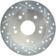 StopTech Select Sport Drilled & Slotted Rotor - Rear Left Online Sale