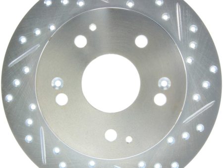 StopTech Select Sport Drilled & Slotted Rotor - Rear Left Online Sale