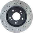 StopTech 00-09 S2000 Slotted & Drilled Left Front Rotor For Sale