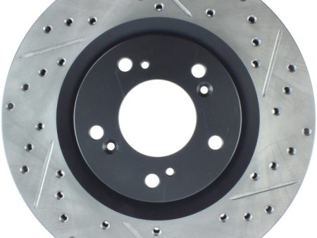 StopTech 00-09 S2000 Slotted & Drilled Left Front Rotor For Sale