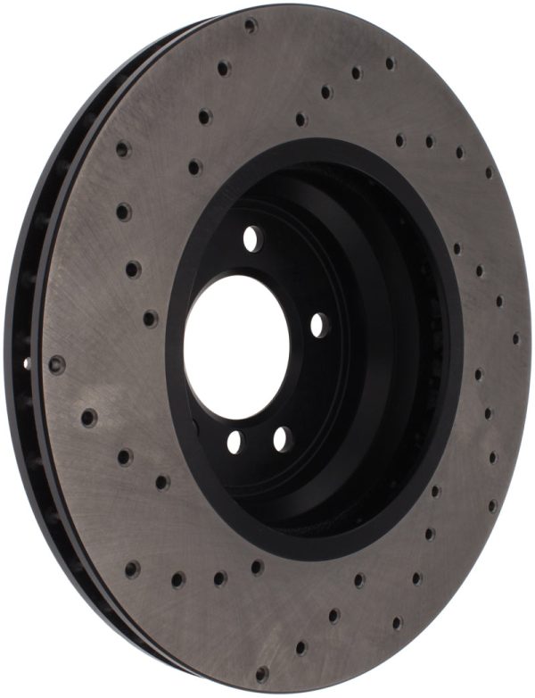 StopTech 07-10 BMW 335i Cross Drilled Left Front Rotor Online Sale