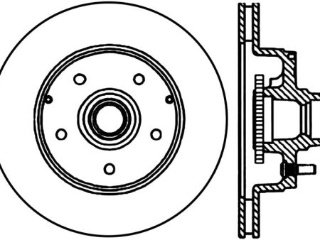 StopTech 94-96 Chevrolet Impala   91-96 Chevrolet Caprice Cryo-Stop Right Front Slotted Rotor For Cheap