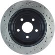 StopTech Slotted & Drilled Sport Brake Rotor 11-15 Jeep Grand Cherokee (Excludes SRT8) Online Hot Sale