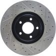 StopTech 07-09 Mazda 3 Right Front Slotted & Drilled Rotors Online now