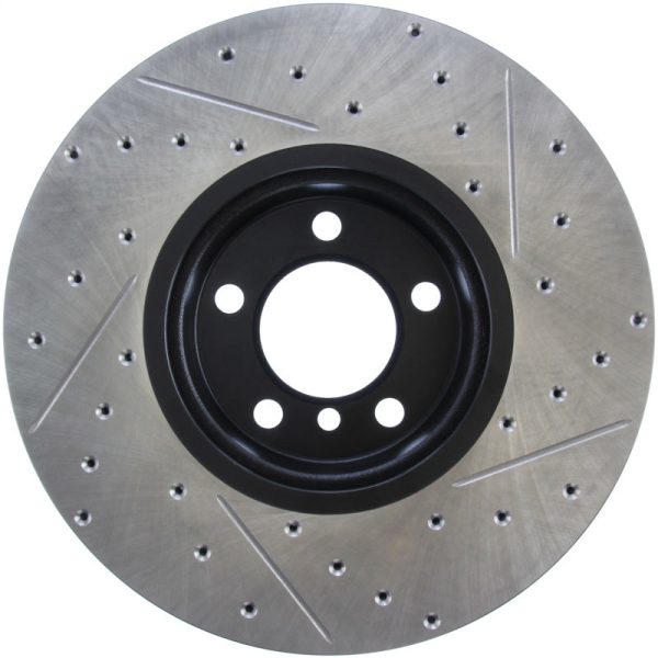 StopTech BMW 12-15 335i   2014 428i   2015 235i 228i Front Right Slotted & Drilled Sport Brake Rotor Supply