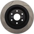 StopTech PowerSlot Chevrolet Avalanche Silverado Suburban Tahoe   GMC Yukon Left Slotted Rear Rotor Supply