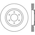 StopTech Power Slot 08-09 Infiniti QX4 QX56   07-09 Nissan Armada Left Front Slotted Cryo Rotor Online Hot Sale