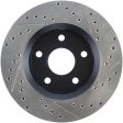 StopTech 07-13 Jeep Wrangler Slotted & Drilled Right Front Rotor Discount