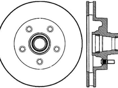 StopTech Slotted & Drilled Sport Brake Rotor on Sale