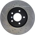 StopTech 07-09 Mazda 3 Right Front Slotted & Drilled Rotors Online now