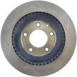 StopTech Power Slot 93-95 Mazda RX-7 SportStop Slotted Rear Right Rotor Online Hot Sale