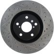 StopTech 14 Lexus IS Slotted & Drilled Front Left Rotor For Discount