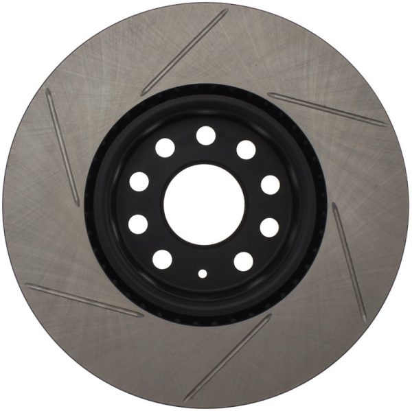 StopTech Power Slot 06-10 Audi A3   08-10 TT   06-09 VW GTI Mlk V Passat Left Front Slotted Rotor on Sale