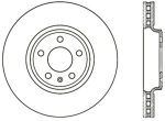 StopTech 08-11 Audi A5 Quattro w TRW Girling Brakes Cryo Sport Slotted & Drilled Front Right Rotor Discount