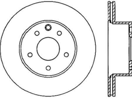 StopTech Power Slot 06-07 350Z   05-07 G35   06-07 G35X SportStop CRYO Slotted Rear Right Rotor Discount